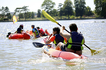 Stages sportifs d'ete - Activites nautiques - Agrandir l'image (fenêtre modale)