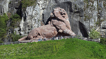 Le Lion de Belfort - Agrandir l'image (fenêtre modale)
