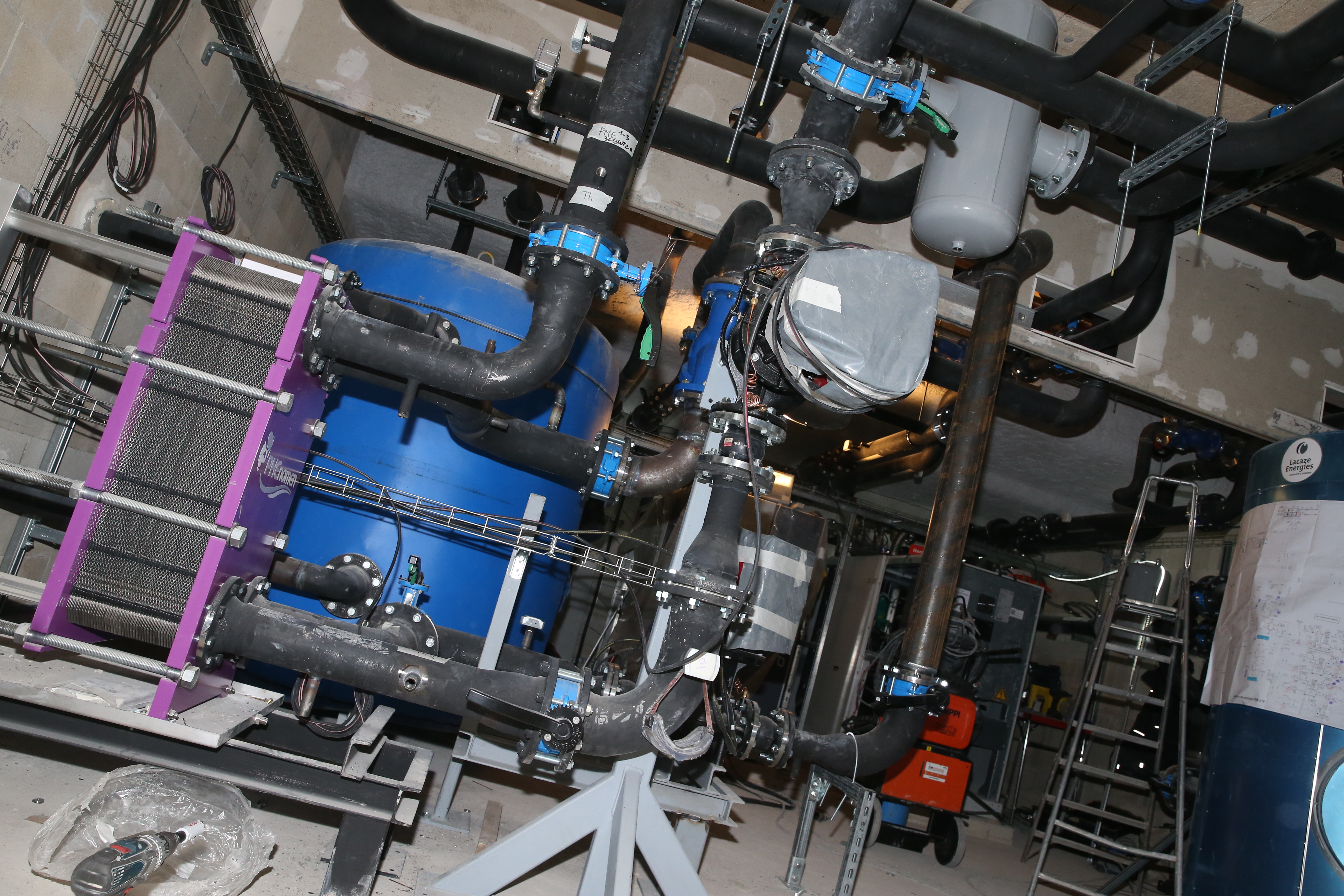 Équipements techniques géothermie